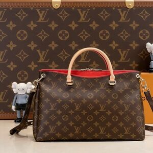 <AUTHENTIC>LV Pallas Iconic Monogram Tote